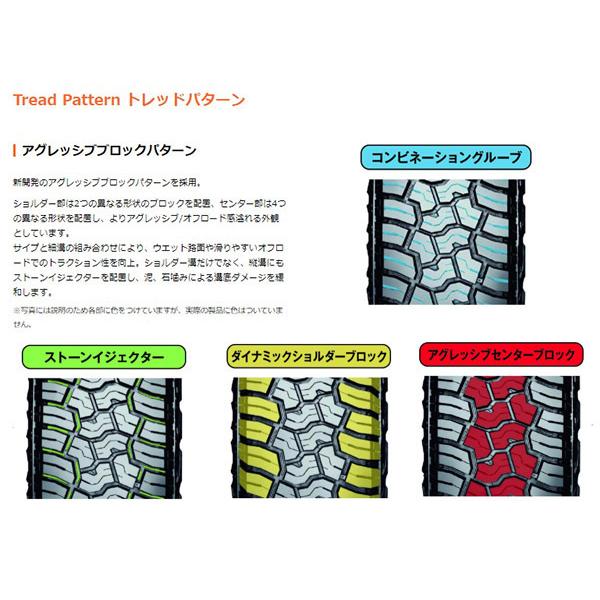 165/65R14 軽カー全般 YOKOHAMA ヨコハマ GEOLANDAR X-AT ジオランダー 4本セット オンロード オフロード アウトドア 軽カー_2