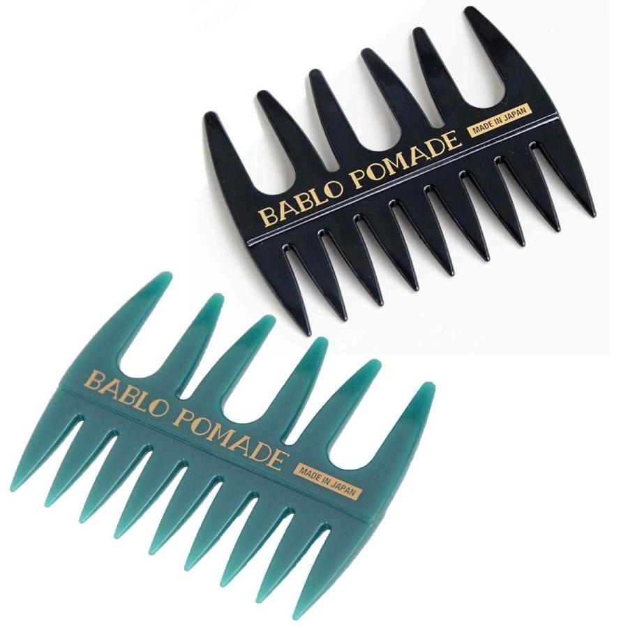 バブロポマード メッシュコーム グリーン ブラック 2点セット 粗目 メンズ 男性 Bpmcgreebla Bablo Online 通販 Yahoo ショッピング
