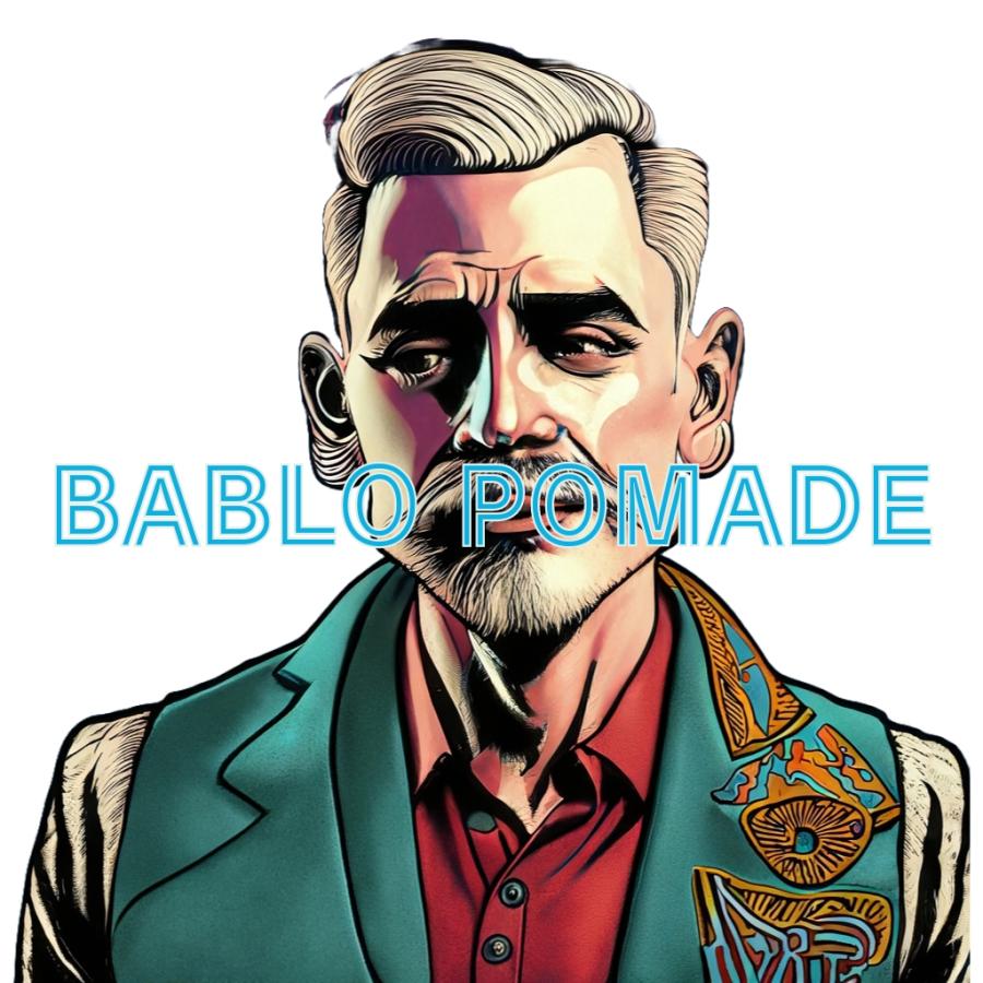 水性ポマード バブロ ポマード ストロングホールド BABLO POMADE STRONG HOLD 整髪料 ヘアワックス 130g | BABLO POMADE | 01