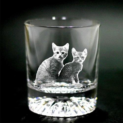 父の日 名入れ ロックグラス 底面カット 写真彫刻 イラスト オリジナルグッズ 誕生日 敬老の日 母の日 記念品 お祝い プレゼント 7 Colors 鶴岡ガラスアート工房 通販 Yahoo ショッピング