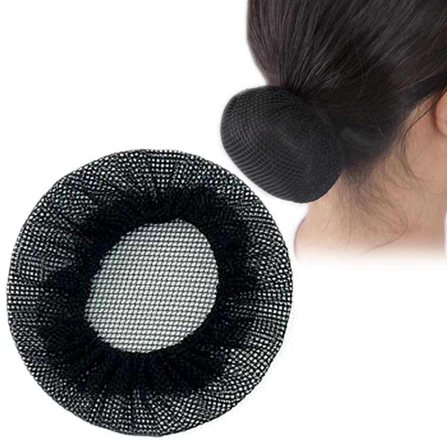 ヘアネット ヘアーネット 3個セット Uピン5本付き シニヨンネット 黒 お団子ヘアー まとめ髪 Ca 厨房 人気no 1 衛生 食品工場
