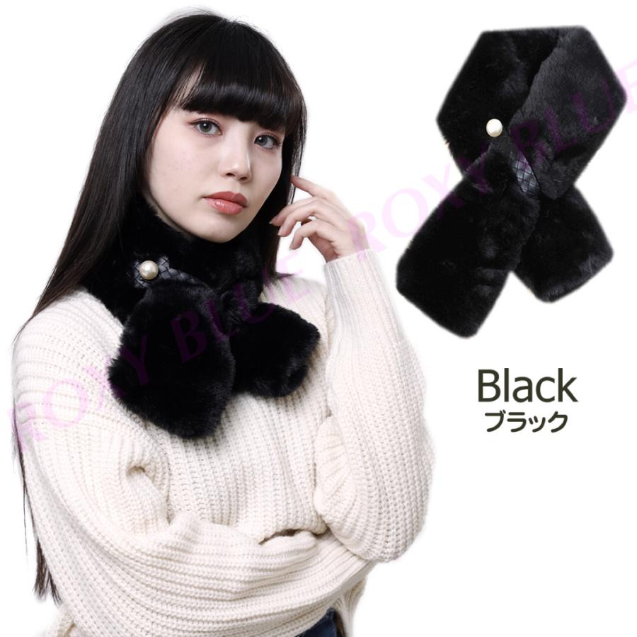 ティペット レディース マフラー ファー パール フェイクファー 結婚式 パーティー 二次会 大粒パール あったか もこもこ ネックウォーマー 防寒 |  | 05