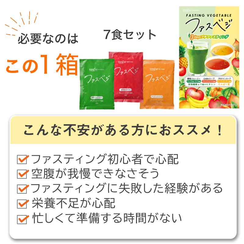 ベジエ ナチュラル ファスベジ 3daysプチファスティング