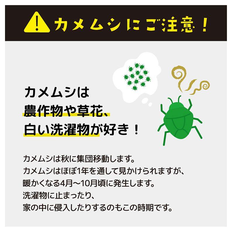 さよならカメちゃん 置きタイプ カメムシ対策 忌避剤 害虫よけ 虫除け