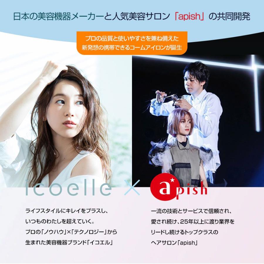 特典あり) ポイント増量 apish監修 icoelle イコエル イオンコーム