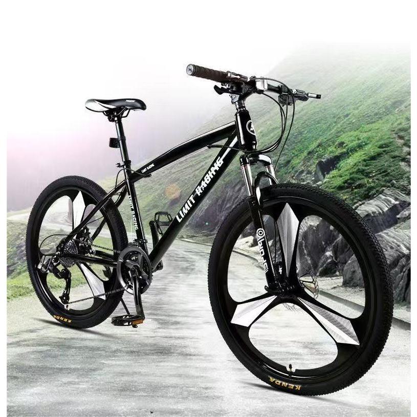 新品　26インチ ブラック マウンテンバイク 24段変速 26インチ・24段変速自転車・マウンテンバイク・高炭素鋼
