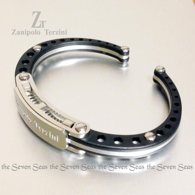 やどんちゃん Zanipolo Terzini オープンバングル Zanipolo Terzini（ザニポロ タルツィーニ） バングル ステンレス