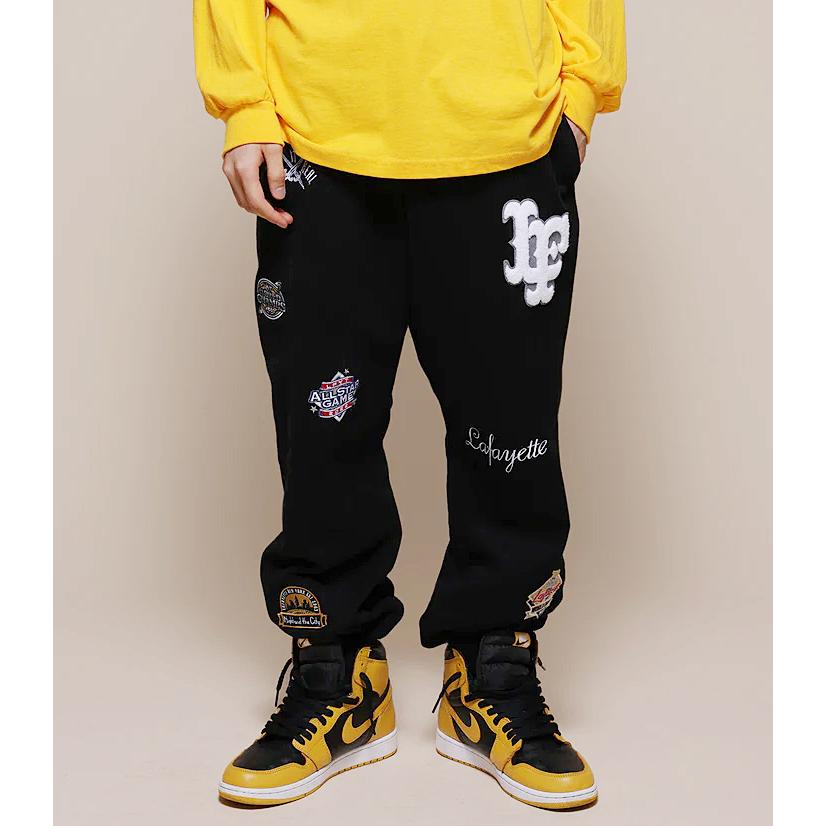 LFYT Lafayette ラファイエット ALLOVER CHAMPION EMBLEM SWEAT PANTS 