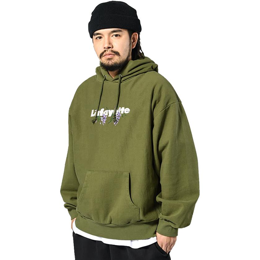 LFYT Lafayette ラファイエット ROSE LOGO US COTTON PIGMENT DYED HOODIE｜7-seven｜13