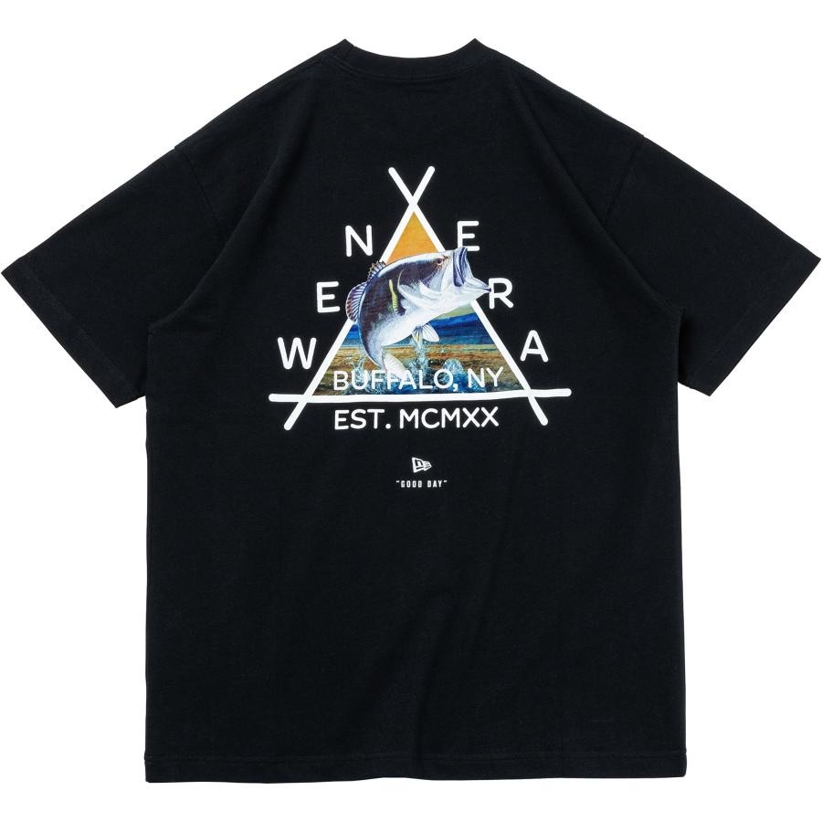 NEW ERA ニューエラ S/S COTTON T-SHIRTS ANGLER COLLECTION BLACKBASS｜7-seven｜10