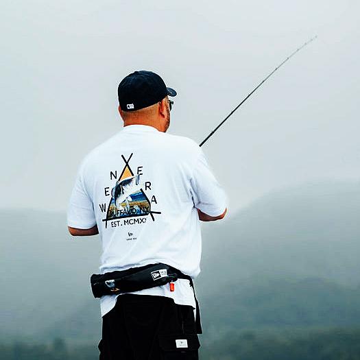 NEW ERA ニューエラ S/S COTTON T-SHIRTS ANGLER COLLECTION BLACKBASS｜7-seven｜16