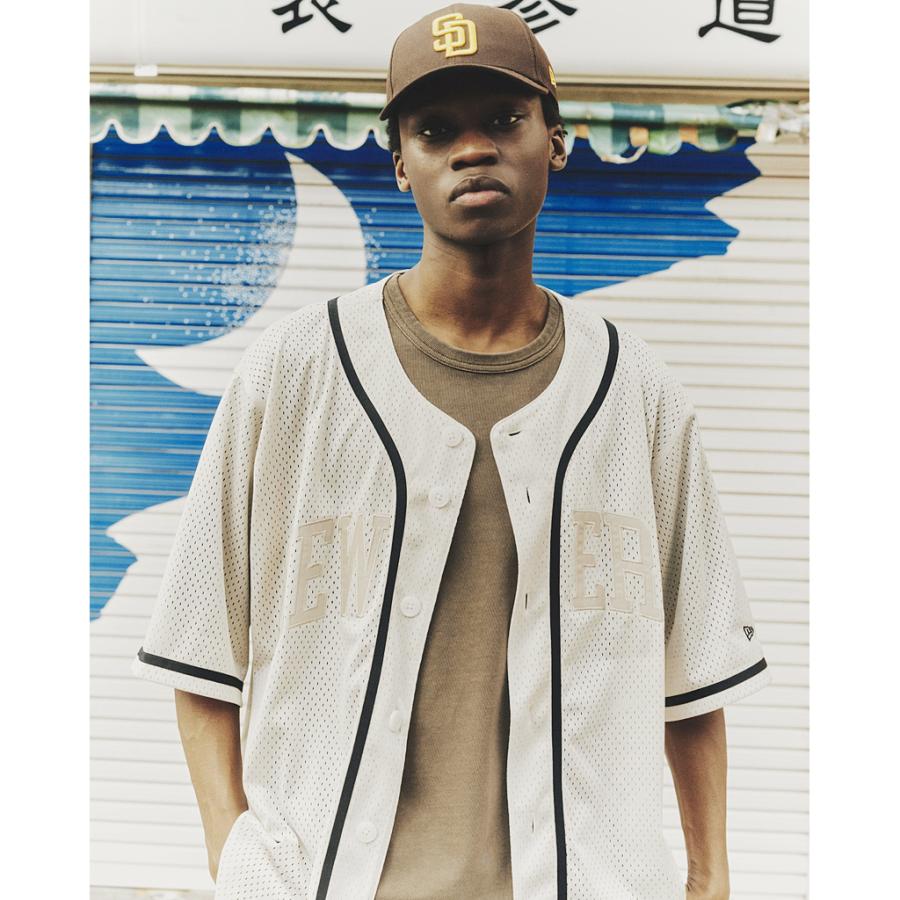 ニューエラ　シャツ NEW ERA（ニューエラ） SHORTSLEEVE MESH BASEBALL SHIRTS 公式 正規品