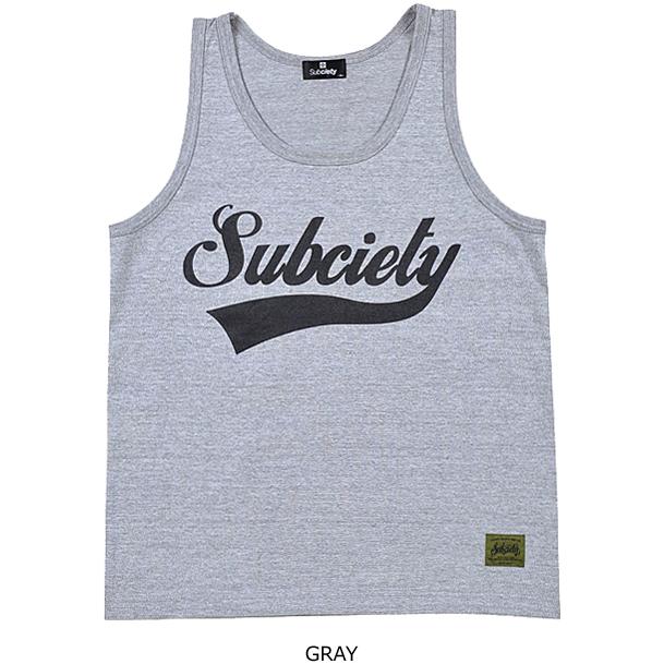 Subciety（サブサエティ） TANK TOP - GLORIOUS - OXx9N9SMSf