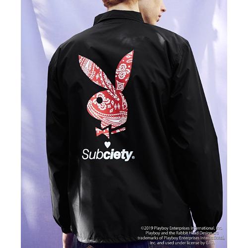 Subciety コーチジャケット レオパード裏地 XL Subciety（サブサエティ） COACH JACKET - PAISLEY RHD - : 7-SEVEN