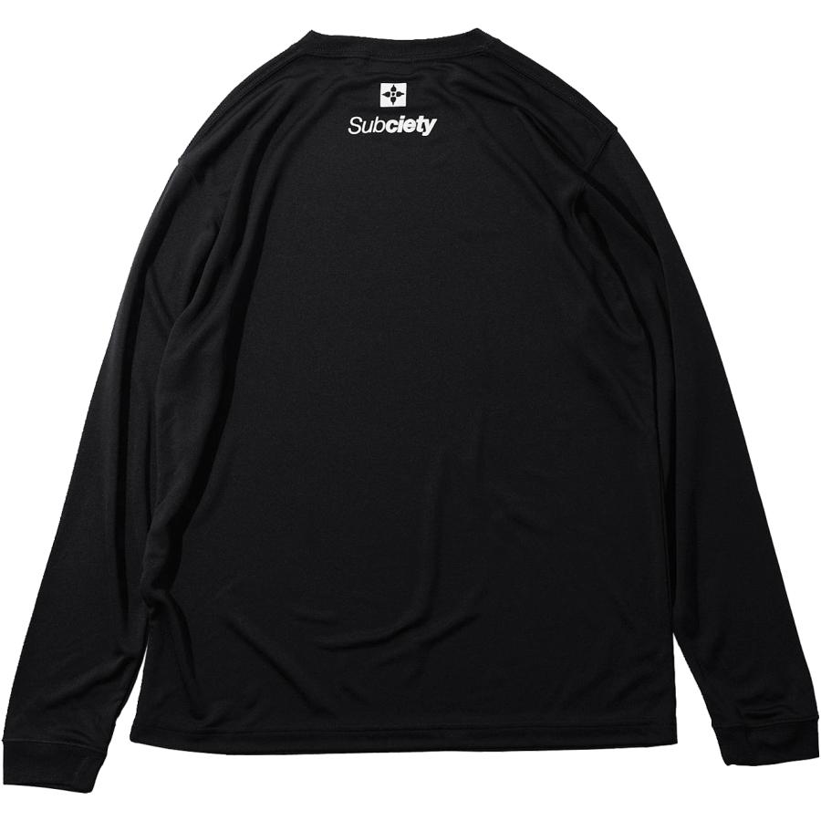 Subciety サブサエティ DRY TEE L/S - THE BASE -｜7-seven｜06