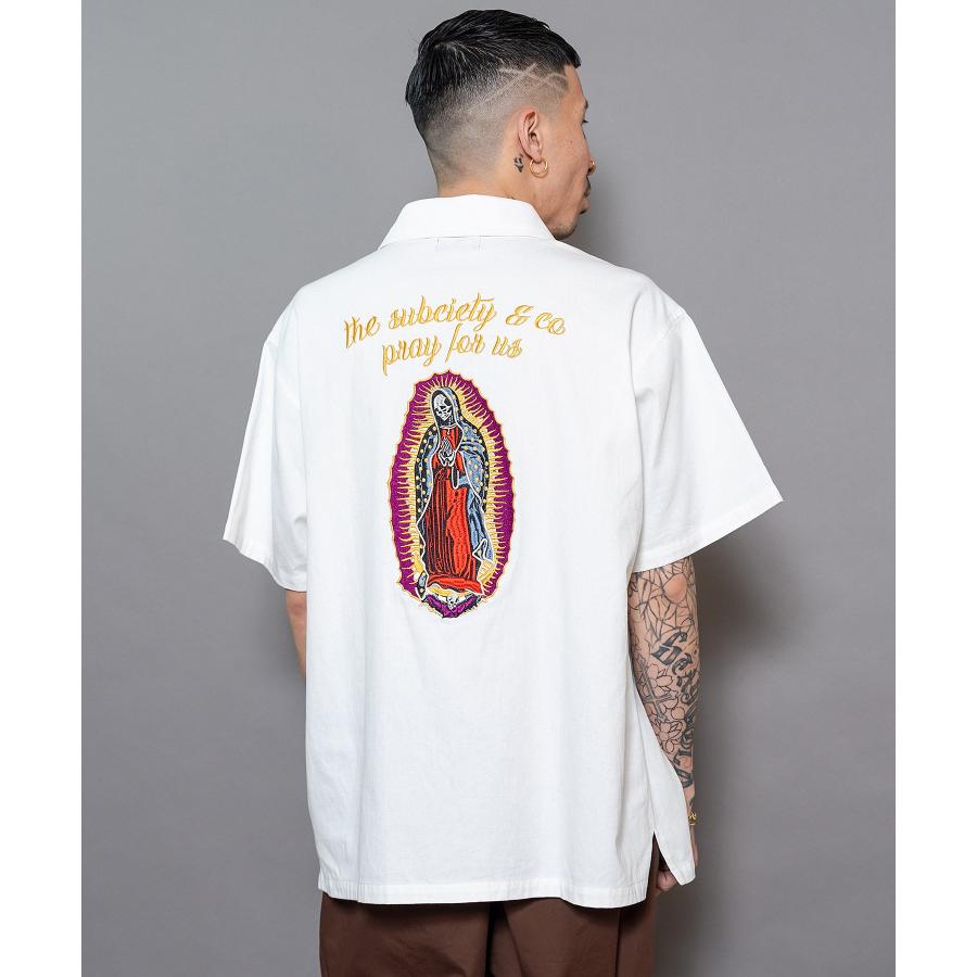 Subciety（サブサエティ） EMBROIDERY MARIA SHIRT : 7-SEVEN - 通販