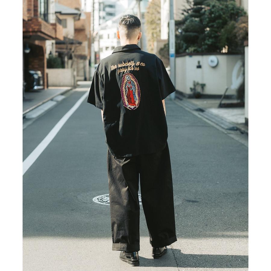 Subciety サブサエティ EMBROIDERY MARIA SHIRT : 7-SEVEN Subciety サブサエティ EMBROIDERY MARIA SHIRT : 7-SEVEN