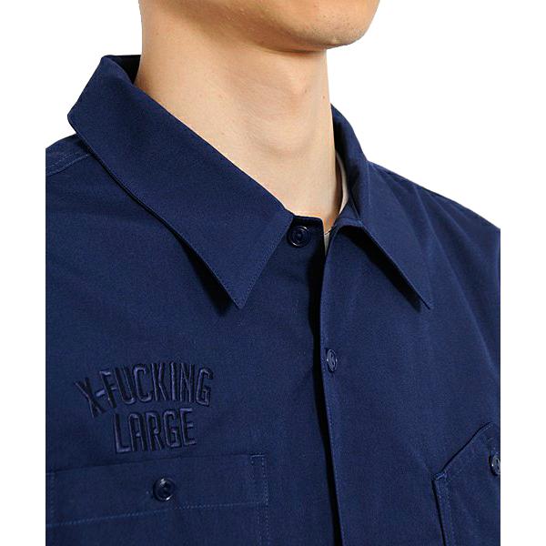 XLARGE（エクストラ ラージ） X-FUCKING LARGE WORK SHIRT : 7-SEVEN