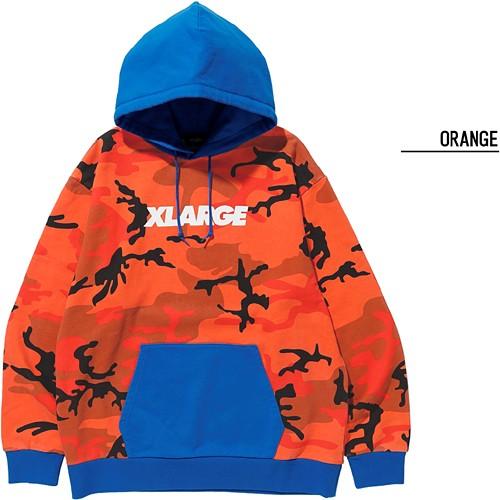 XLARGE エクストララージ CAMO PULLOVER HOODED SWEAT : 7-SEVEN