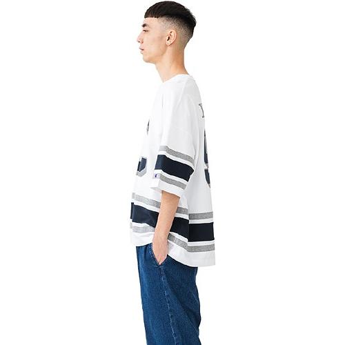 XLARGE（エクストラ ラージ） × Champion PANELED FOOTBALL TEE : 7