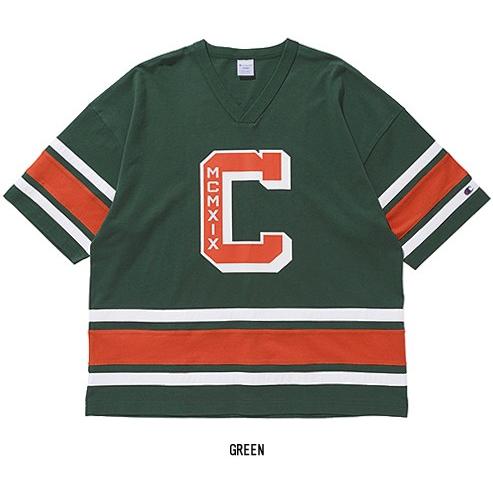 XLARGE エクストララージ × Champion PANELED FOOTBALL TEE : 7