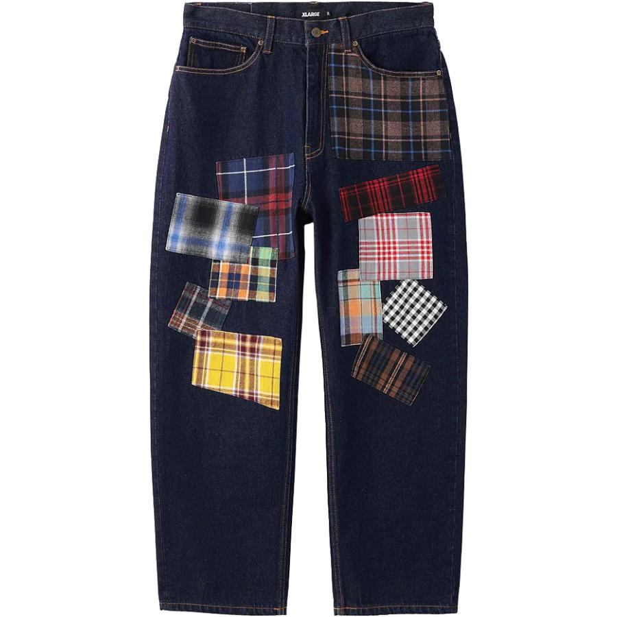 XLARGE エクストララージ PIECED WORK DENIM PANTS｜7-seven｜03