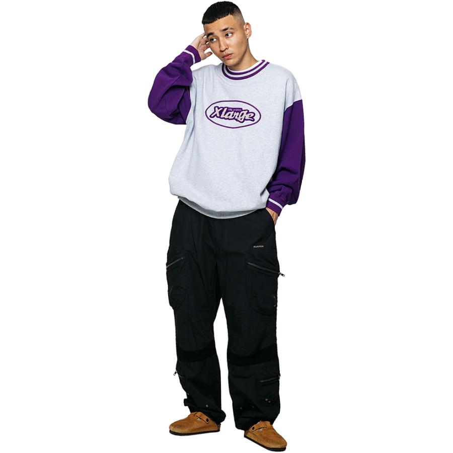 XLARGE（エクストラ ラージ） RETRO CREWNECK SWEAT 公式 正規品 : 7 