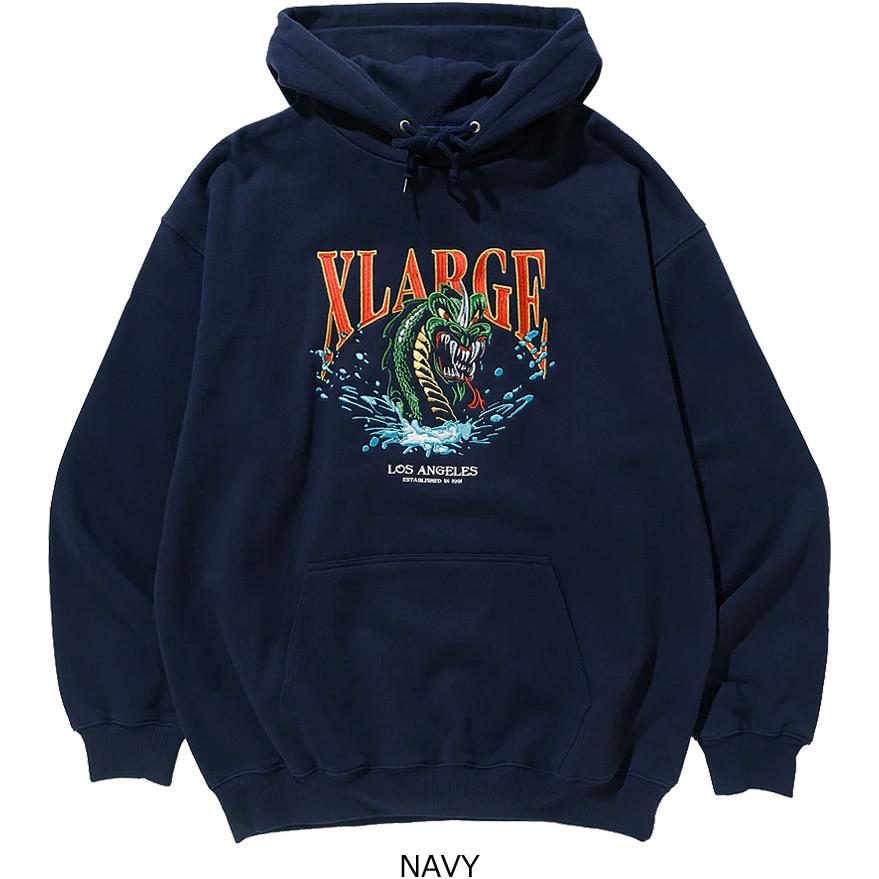 XLARGE（エクストラ ラージ） DRAGON PULLOVER HOODED SWEAT : 7-SEVEN