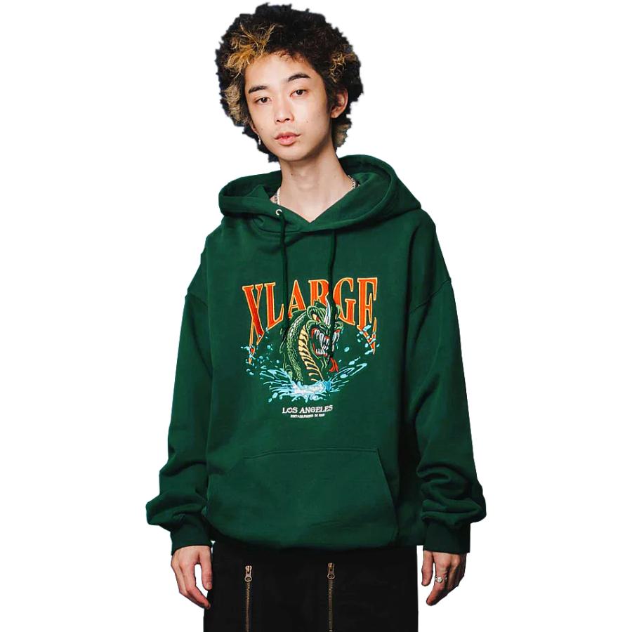 XLARGE（エクストラ ラージ） DRAGON PULLOVER HOODED SWEAT : 7-SEVEN