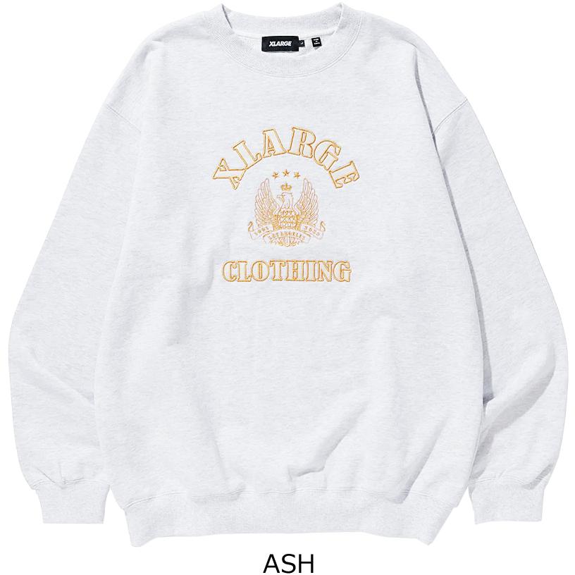 XLARGE（エクストラ ラージ） EAGLE EMBLEM CREWNECK SWEAT : 7-SEVEN 