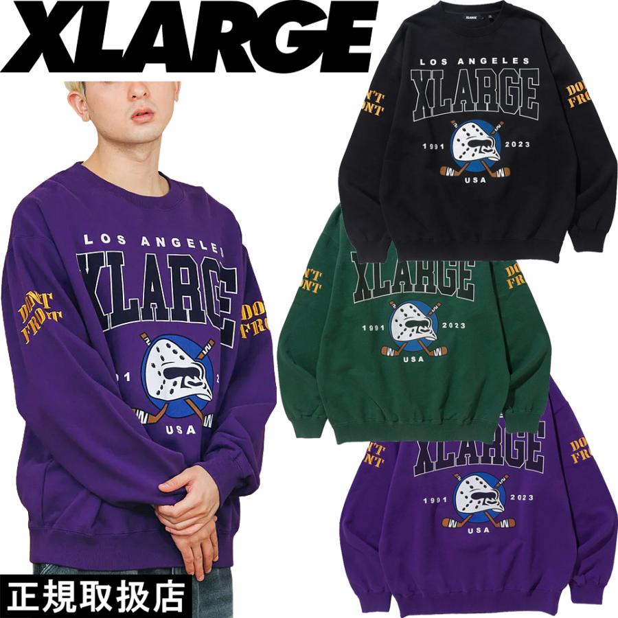 XLARGE（エクストラ ラージ） HOCKEY CREWNECK SWEAT : 7-SEVEN - 通販