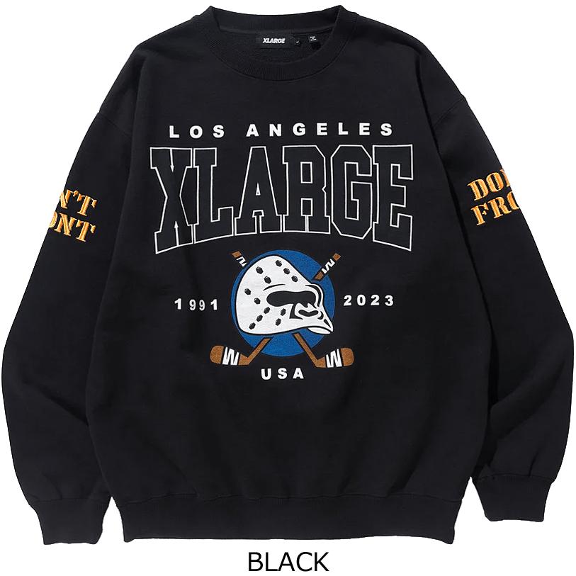 XLARGE（エクストラ ラージ） HOCKEY CREWNECK SWEAT : 7-SEVEN - 通販
