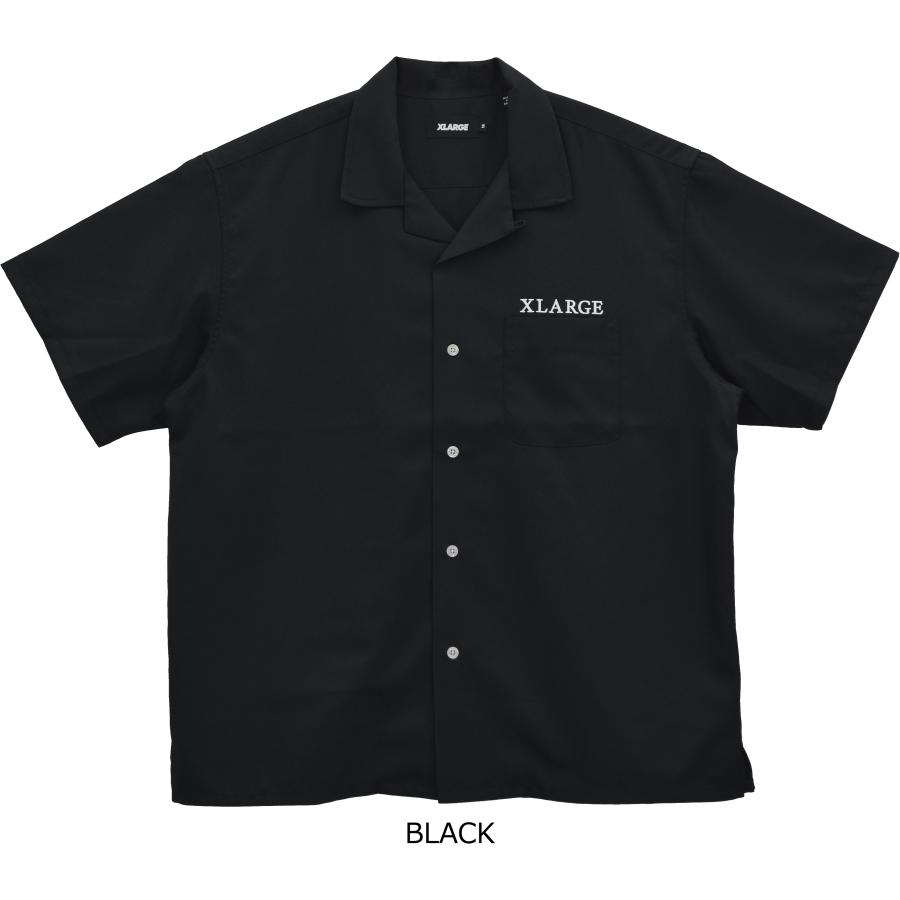 XLARGE ボウリングシャツ ブラック S XLARGE ボウリングシャツ ブラック S XLARGE エクストララージ