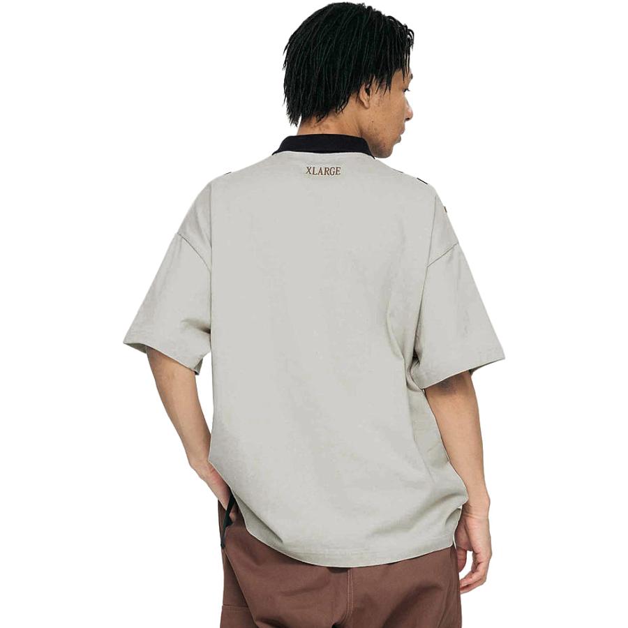 XLARGE（エクストラ ラージ） JACQUARD KNIT POLO SHIRT 公式 正規品
