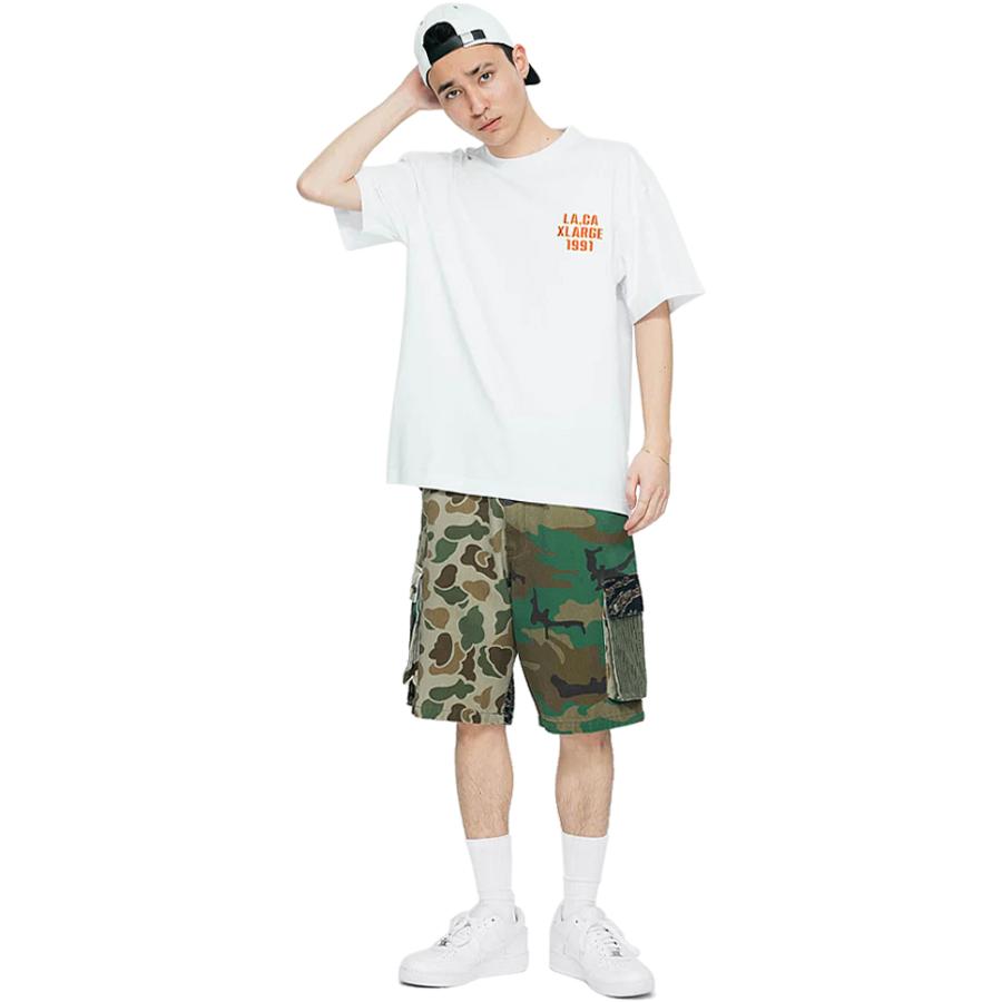 XLARGE エクストララージ CRAZY CAMO CARGO SHORT PANTS｜7-seven｜14