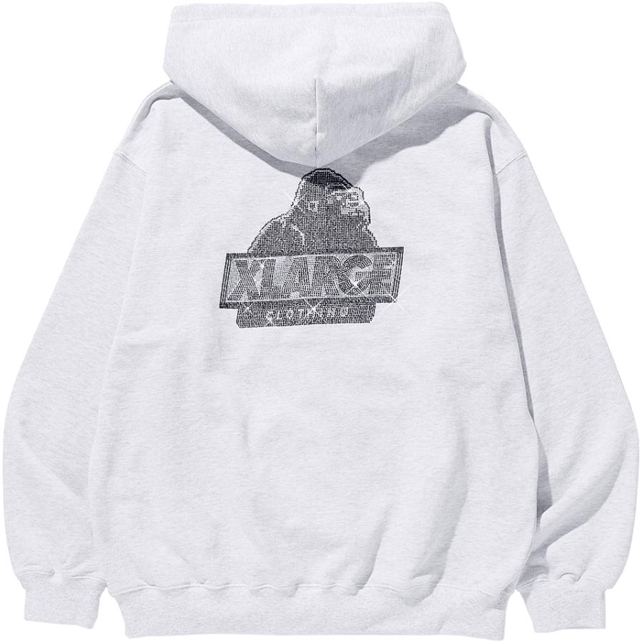 XLARGE（エクストラ ラージ） RHINESTONE OG ZIP HOODED SWEATSHIRT