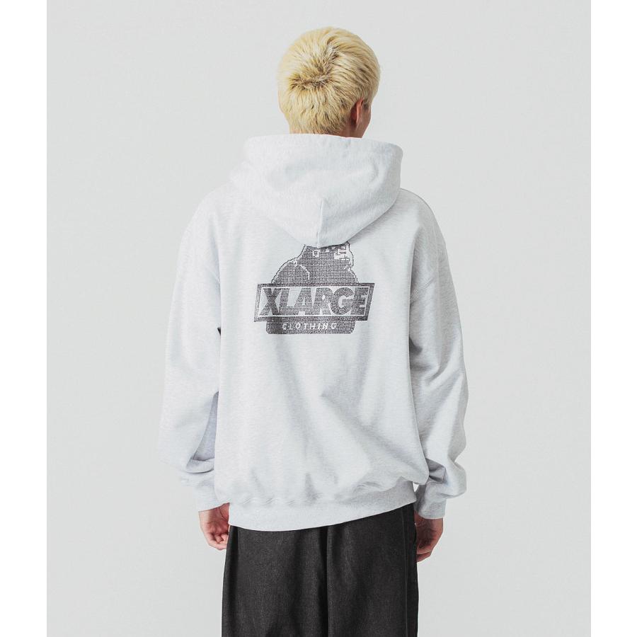 トップス RHINESTONE OG ZIP HOODED SWEATSHIRT RHINESTONE OG ZIP HOODED SWEATSHIRT（パーカー）｜XLARGE
