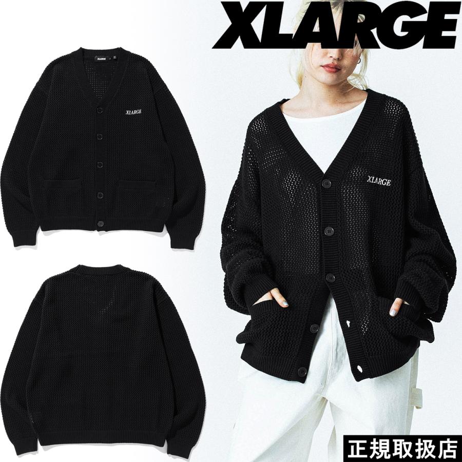 XLARGE（エクストラ ラージ） WAFFLE KNIT CARDIGAN : 7-SEVEN - 通販