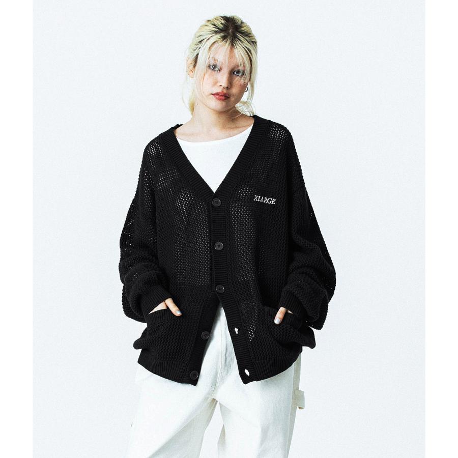 XLARGE（エクストラ ラージ） WAFFLE KNIT CARDIGAN : 7-SEVEN - 通販