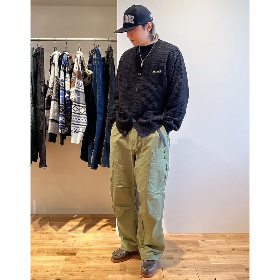 XLARGE（エクストラ ラージ） WAFFLE KNIT CARDIGAN : 7-SEVEN - 通販