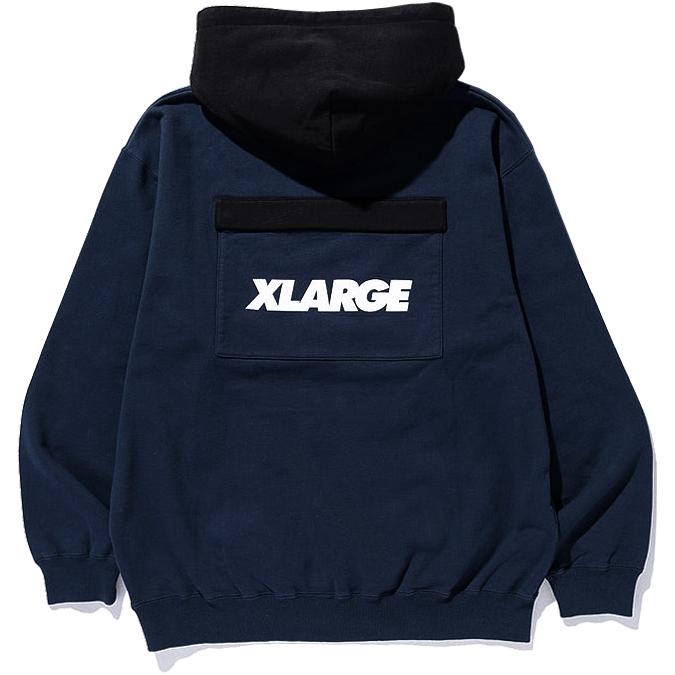 XLARGE（エクストラ ラージ） 2TONE PULLOVER HOODED SWEATSHIRT : 7
