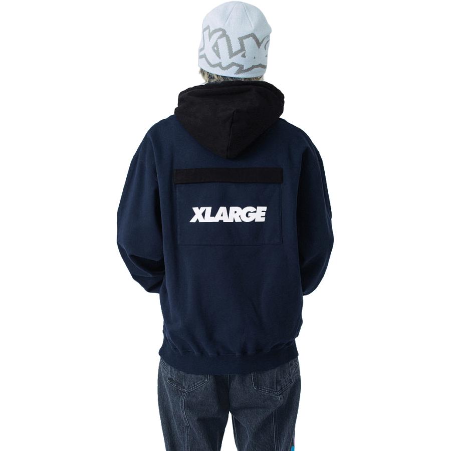 XLARGE エクストララージ 2TONE PULLOVER HOODED SWEATSHIRT : 7