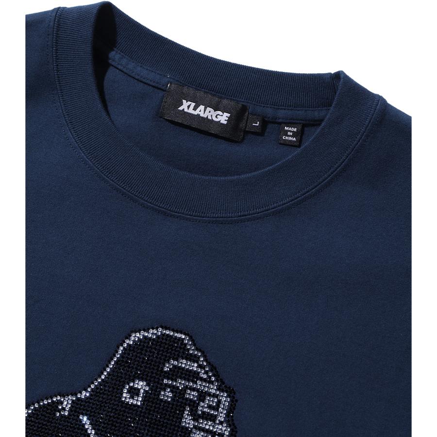 XLARGE（エクストラ ラージ） RHINE STONE SLANTED OG S/S TEE 公式