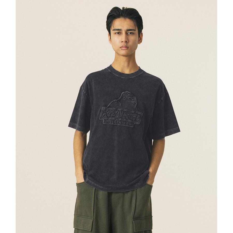 XLARGE エクストララージ CHEMICAL WASH SLANTED OG S/S TEE : 7