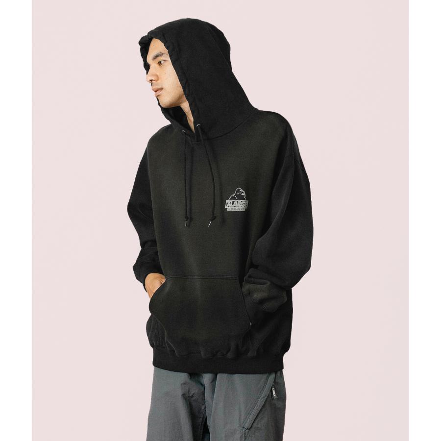 XLARGE（エクストラ ラージ） DISCHARGE PRINTED SLANTED OG HOODED