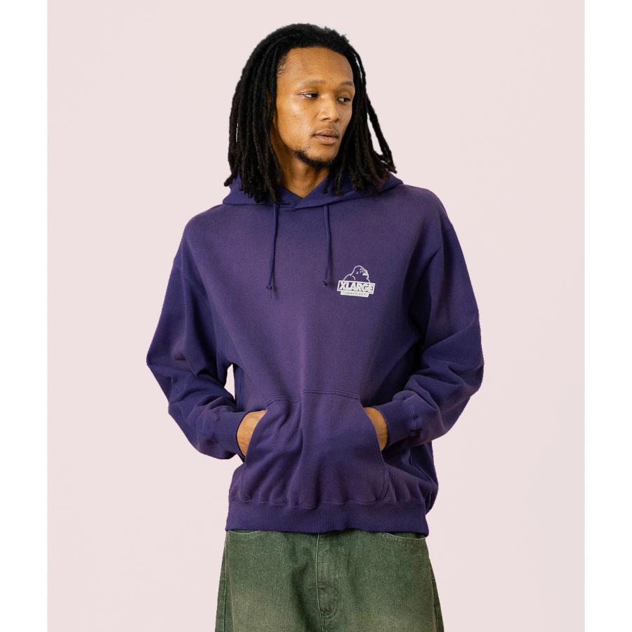 XLARGE（エクストラ ラージ） DISCHARGE PRINTED SLANTED OG HOODED
