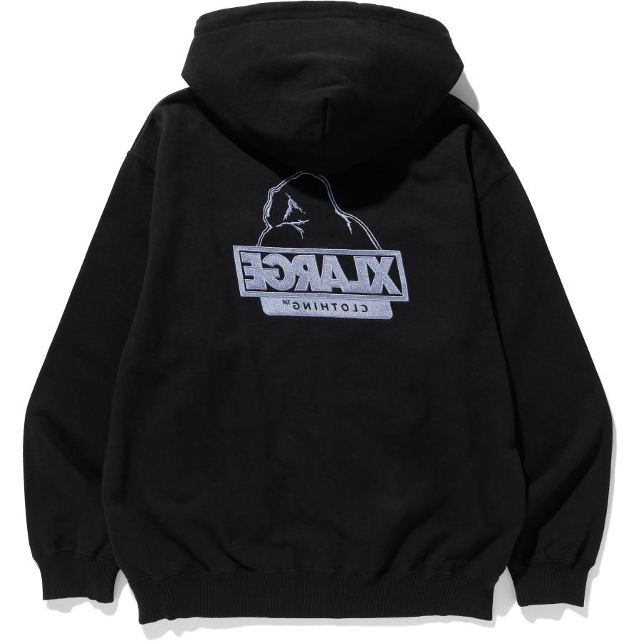 XLARGE（エクストラ ラージ） BACKSIDE OG ZIP UP HOODED SWEATSHIRT