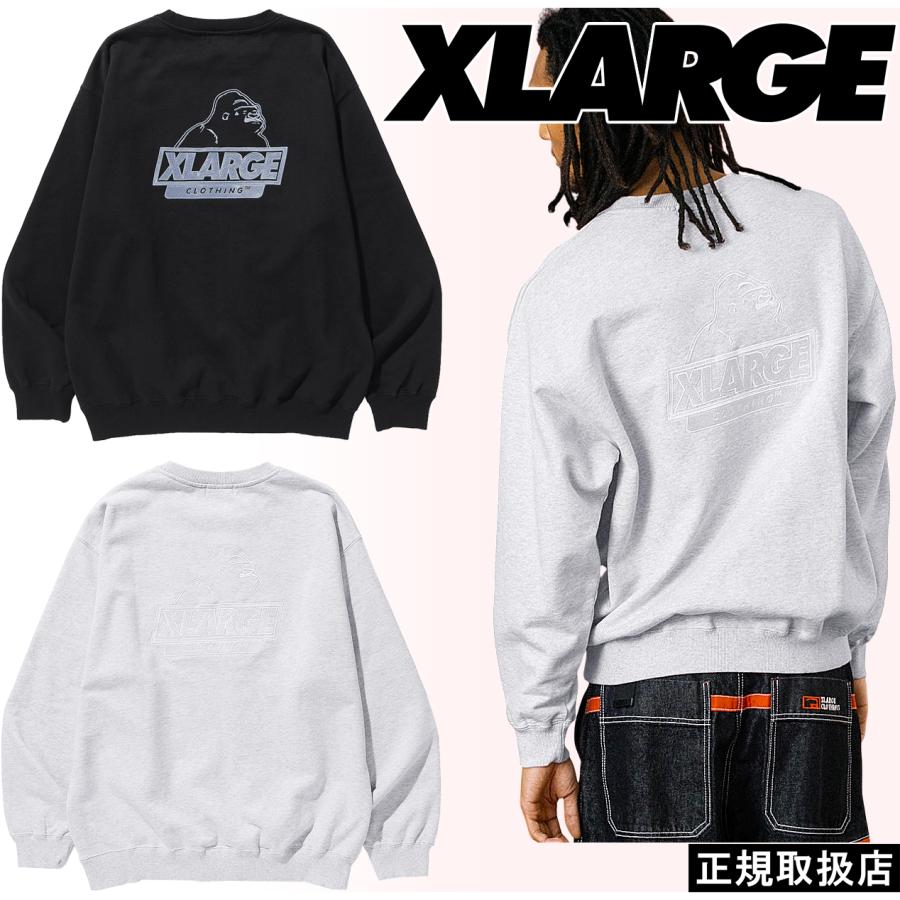 XLARGE（エクストラ ラージ） SLANTED OG CREWNECK SWEATSHIRT 公式