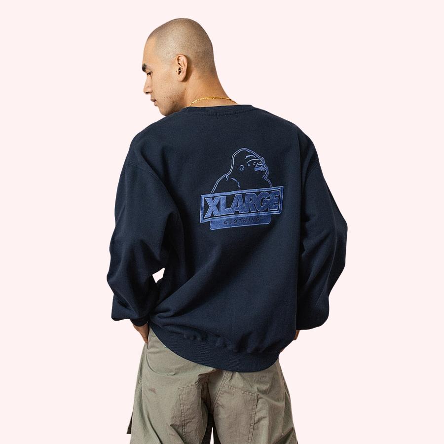 XLARGE（エクストラ ラージ） SLANTED OG CREWNECK SWEATSHIRT 公式