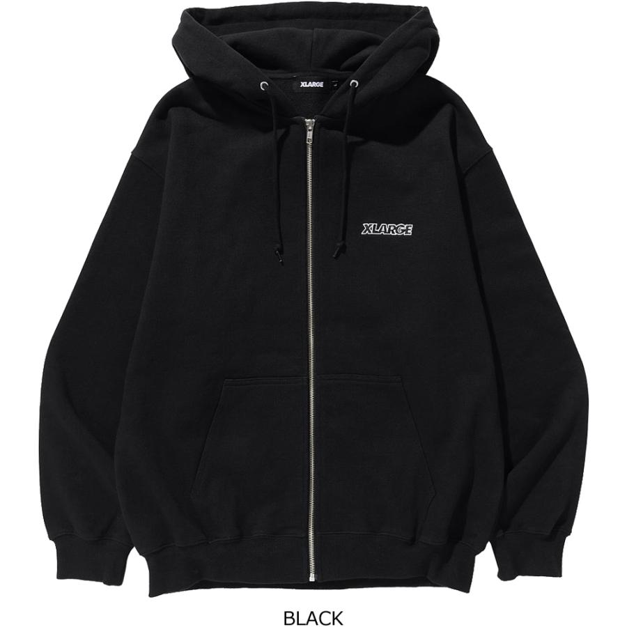 XLARGE（エクストラ ラージ） OG BOX ZIP UP HOODED SWEATSHIRT 公式